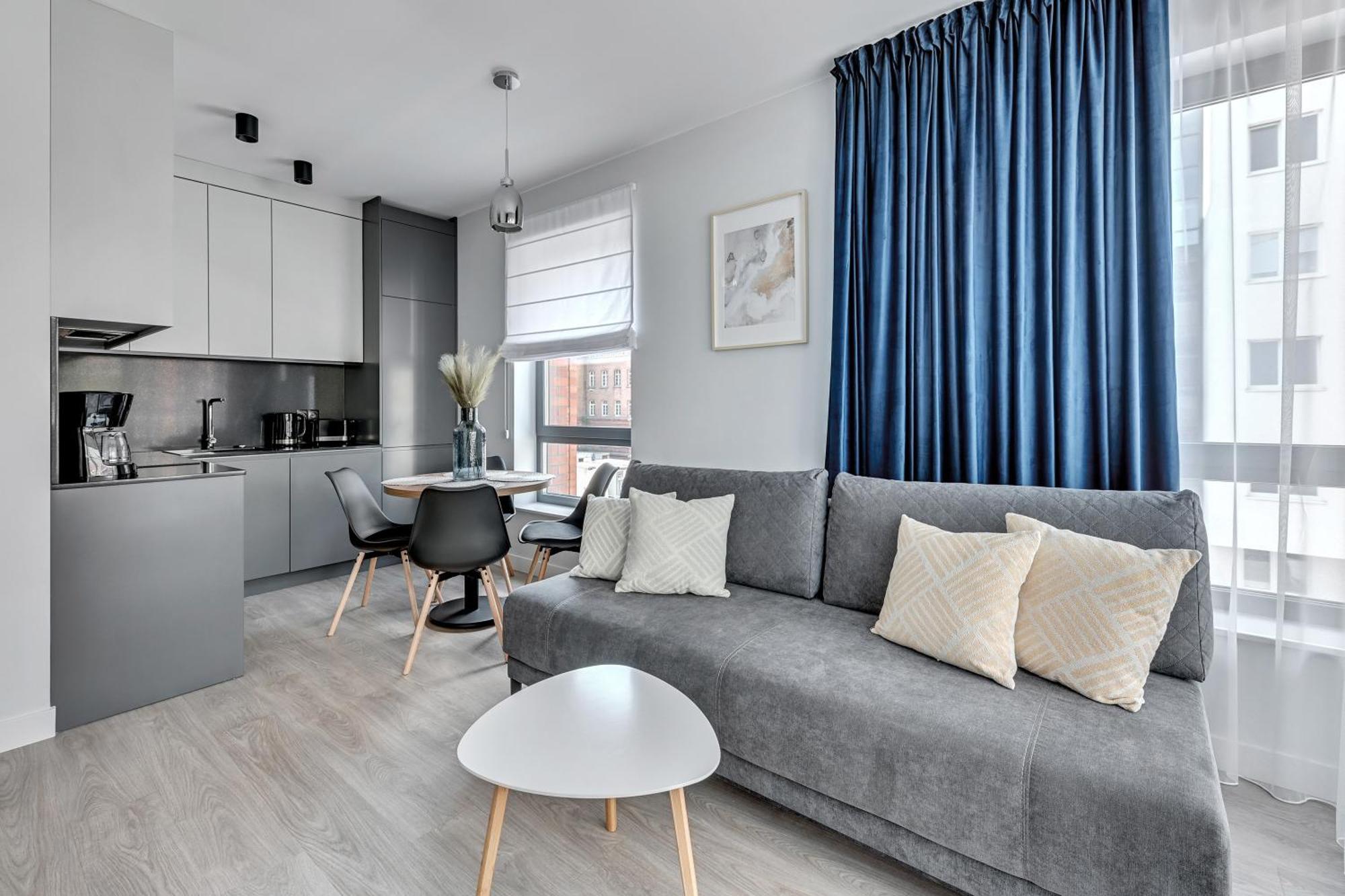 Scala Apartamenty - Helsinki Studio Deluxe z balkonem Gdańsk Zewnętrze zdjęcie