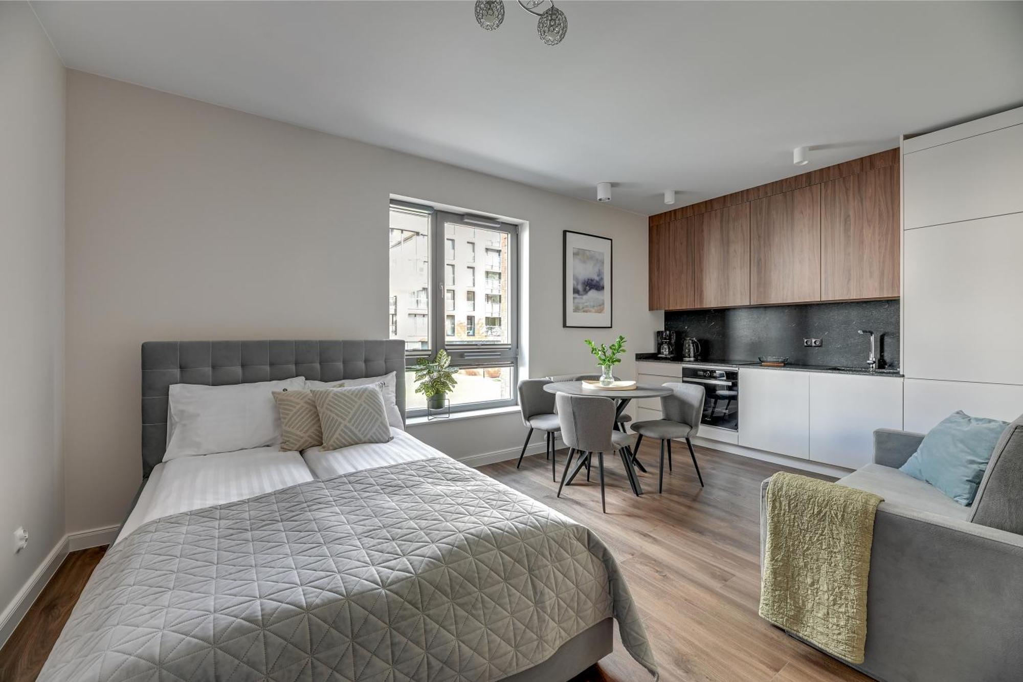 Scala Apartamenty - Helsinki Studio Deluxe z balkonem Gdańsk Zewnętrze zdjęcie